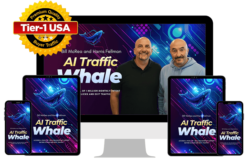 AI Traffic Whale official product banner
